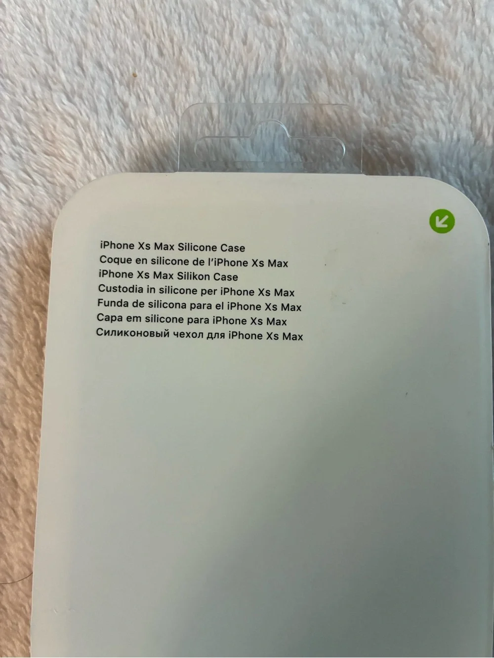 Apple genuine silicone